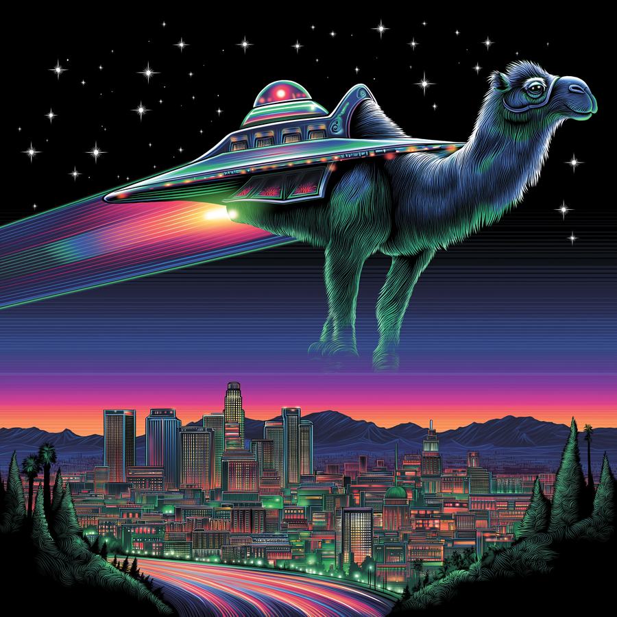 Neon Camel UFO cover art